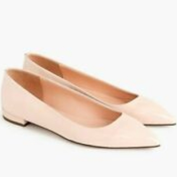 J. Crew Shoes - J.Crew patent leather pointy toe flat shoes